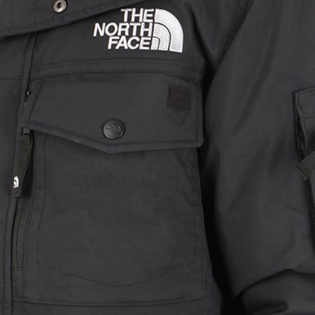 The North Face - Blouson Fourrure Poche Bomber Gotham Noir 