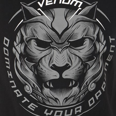 Venum - Tee Shirt Bloody Roar 03228-010 Noir Gris Anthracite 