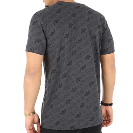 Adidas Originals - Tee Shirt AOP CE1556 Gris Anthracite