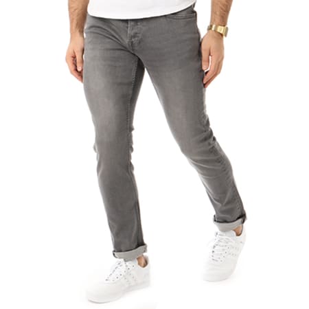 Only And Sons - Jean Slim Loom 8218 Gris