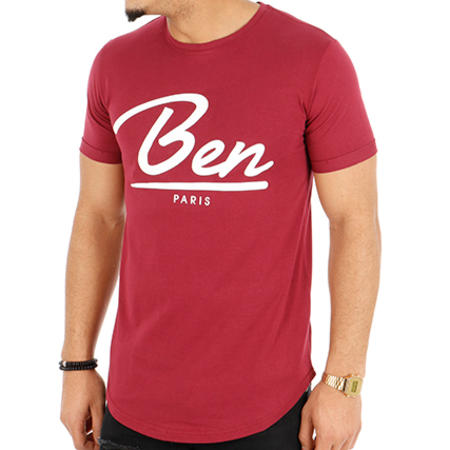 OR - Tee Shirt Oversize New Ben Bordeaux