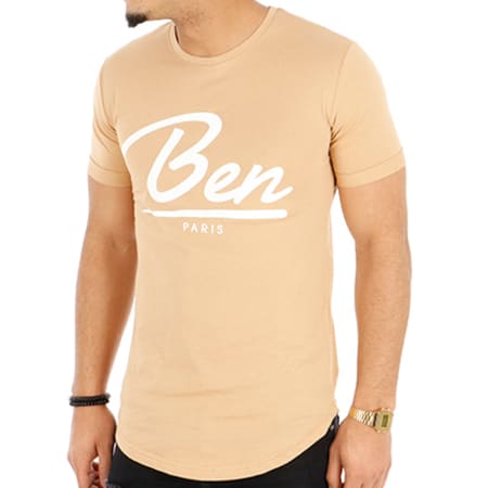 OR - Tee Shirt Oversize New Ben Camel