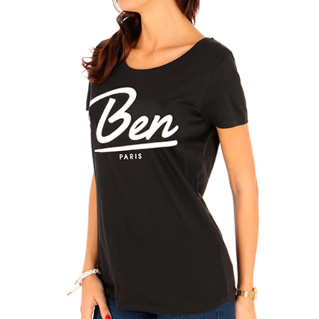 OR - Tee Shirt Femme New Ben Noir