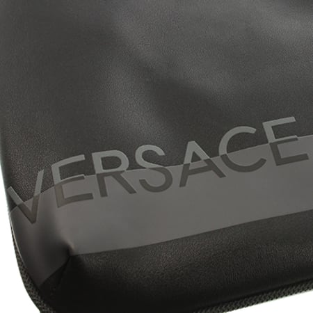 Versace Jeans Couture - Sacoche Linea Macro Logo Dis 2 Noir
