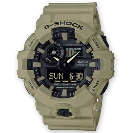 Casio - Montre G-Shock GA-700UC-5AER Vert Kaki