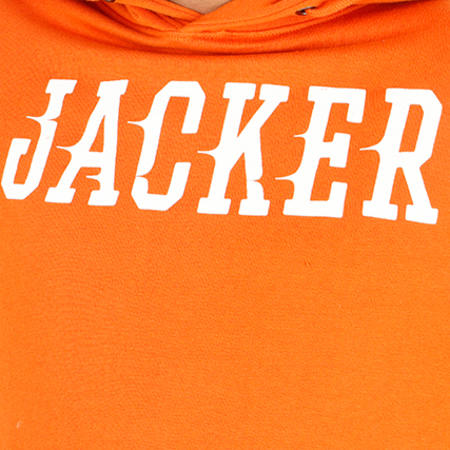 Classic Series - Sweat Capuche Team Logo Orange