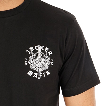 Jacker - Tee Shirt Oversize Yakuza Noir Blanc