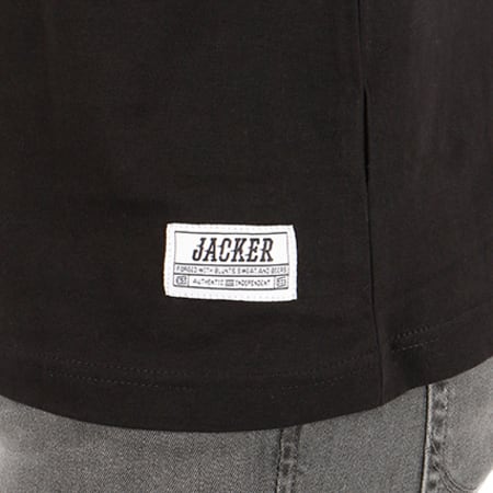 Jacker - Tee Shirt Oversize Yakuza Noir Blanc