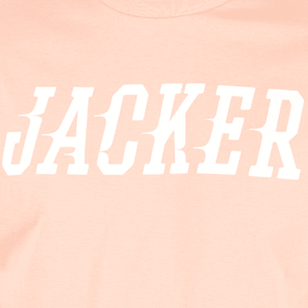 Jacker - Tee Shirt Team Logo Rose Saumon