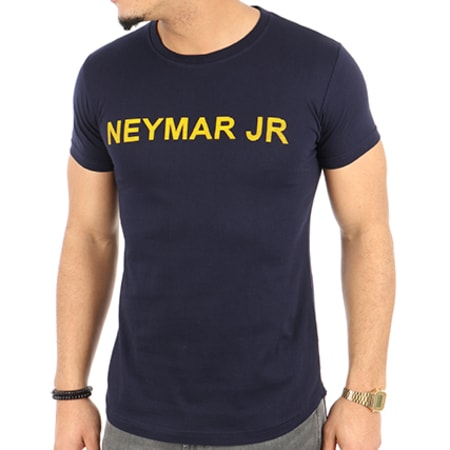 Foot - Tee Shirt Oversize Nahil Neymar Bleu Marine