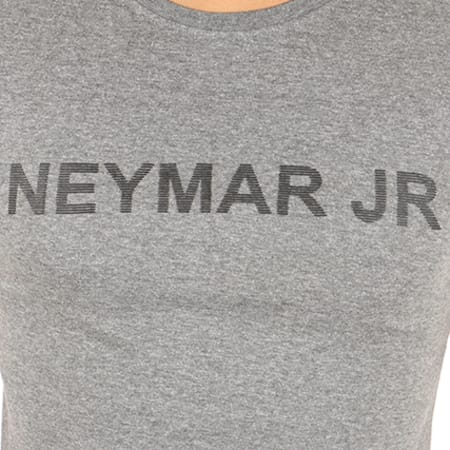 Foot - Tee Shirt Oversize Nahil Neymar Gris Chiné