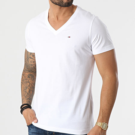 Tommy Hilfiger - Camiseta Original Jersey 4410 Blanco