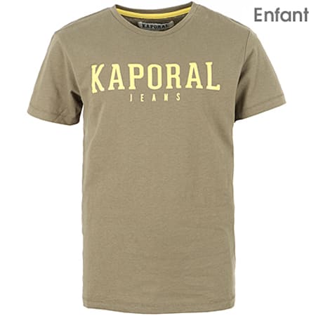 Kaporal - Tee Shirt Enfant Rona Vert Kaki