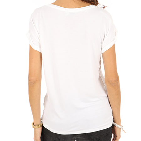 Kaporal - Tee Shirt Femme Veloz Blanc