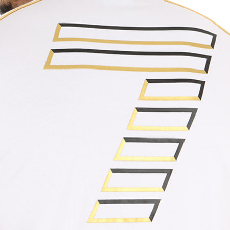 EA7 Emporio Armani - Tee Shirt 3ZPTA5-PJL2Z Blanc Doré