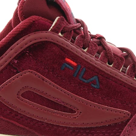 Fila disruptor femme bordeaux on sale