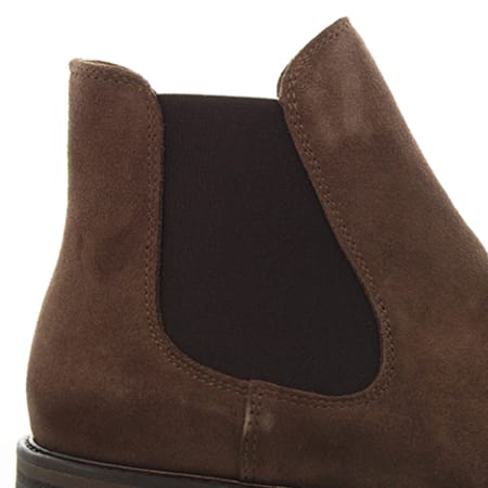 Selected - Chelsea Boots Suédine Baxter 16062336 Cocoa Brown