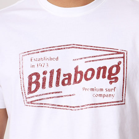 Billabong - Tee Shirt Labrea Blanc