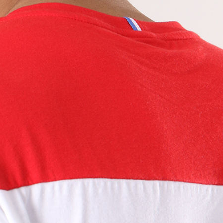 Le Coq Sportif - Tee Shirt Essential N1 1810449 Bleu Marine Blanc Rouge