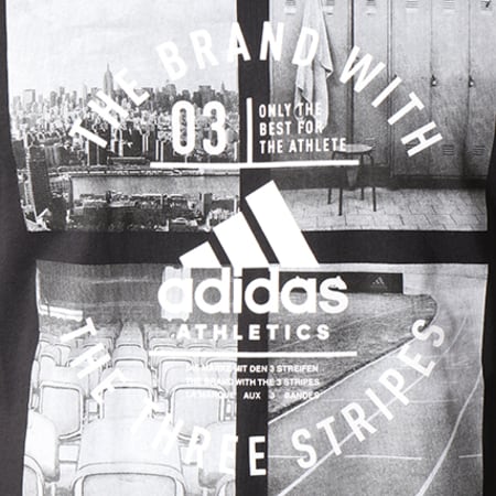 Adidas Sportswear - Tee Shirt Athletic Vibe CV4524 Noir