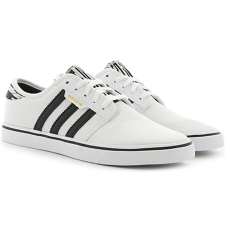 Adidas Originals - Baskets Seeley CQ1175 Footwear White Core Black 