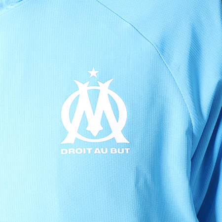 Adidas Sportswear - Coupe-Vent Premium Olympique De Marseille BK5478 Bleu Clair