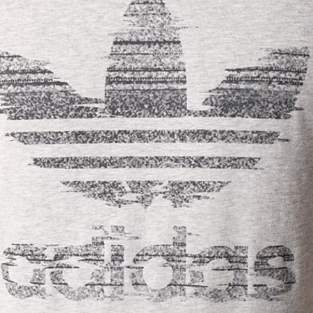 Adidas Originals - Tee Shirt Traction Trefoil CE2241 Gris Chiné