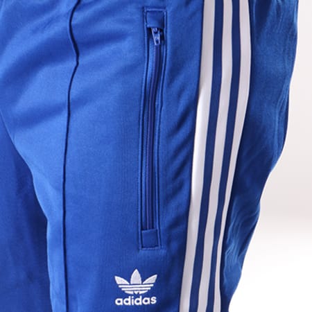 Adidas Originals - Pantalon Jogging Bandes Beckenbauer CW1271 Bleu Roi