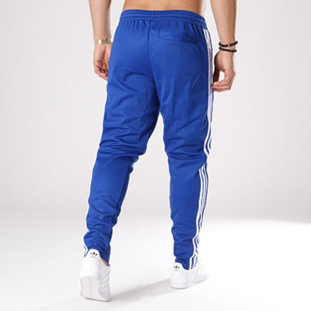 pantalon adidas bleu