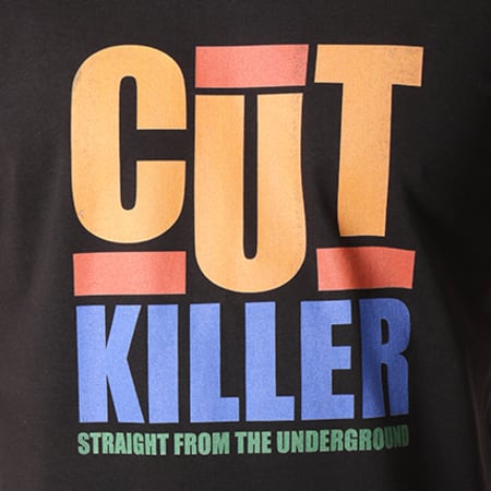 Cut Killer - Tee Shirt Logo Noir