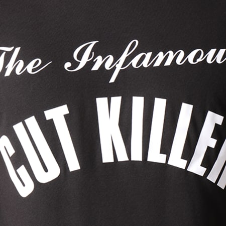 Cut Killer - Tee Shirt The Infamous Noir Blanc