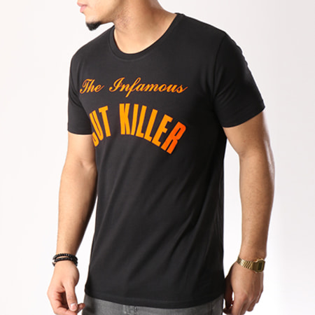 Cut Killer - Tee Shirt The Infamous Noir Orange