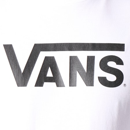 Vans - Tee Shirt Manches Longues Classic Blanc