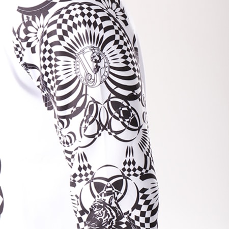 Versace Jeans Couture - Sweat Crewneck Tiger Noir Blanc