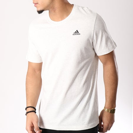 Adidas Sportswear - Tee Shirt Essential Base B47356 Gris Chiné