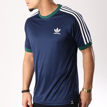 Adidas Originals - Tee Shirt De Sport Clima Club CF5800 Bleu Marine 