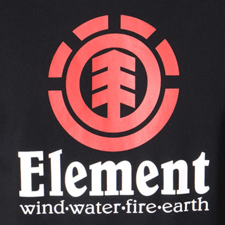 Element - Tee Shirt Vertical Noir 