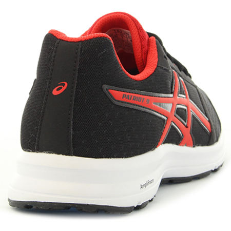 Asics - Baskets Patriot 9 T823N 9023 Black Fiery Red White