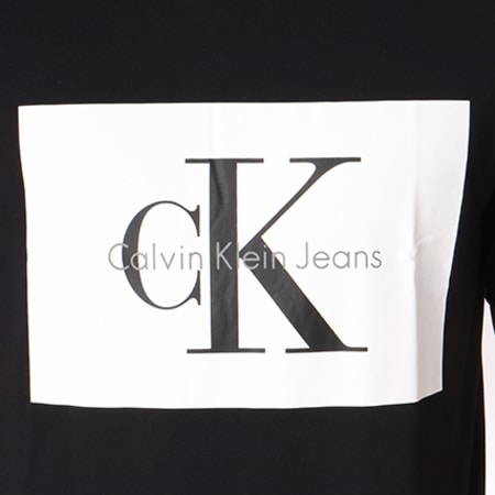 Calvin Klein - Tee Shirt Tikimo 2 Noir Blanc