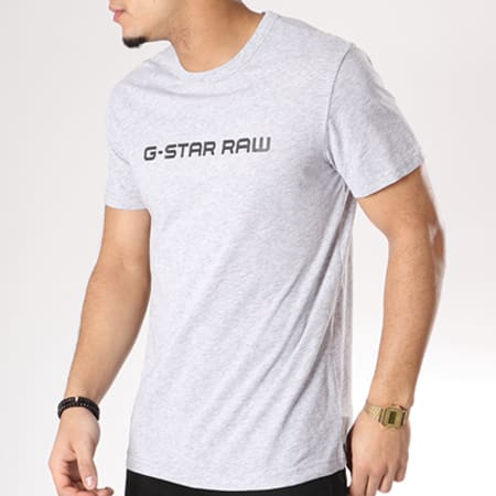 G-Star - Tee Shirt Loaq D08504-2757 Gris Chiné