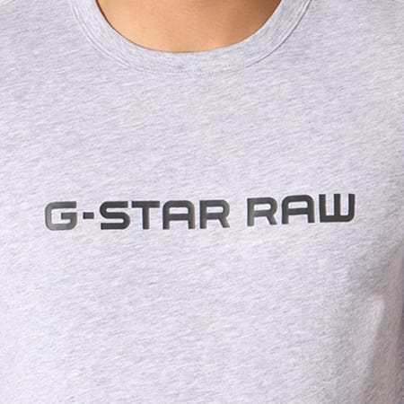 G-Star - Tee Shirt Loaq D08504-2757 Gris Chiné