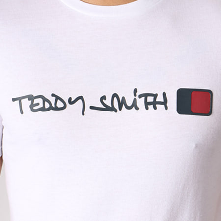 Teddy Smith - Tee Shirt Tclip Blanc