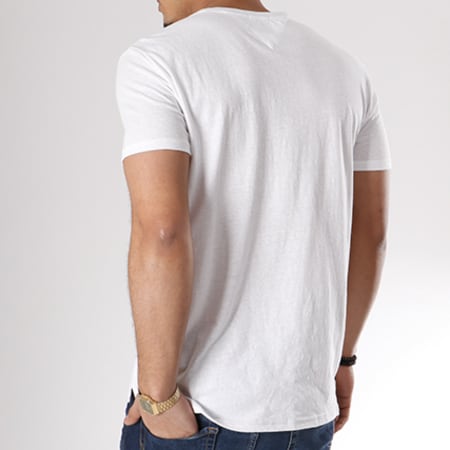 Tommy Hilfiger - Tee Shirt Poche Essential 4122 Blanc