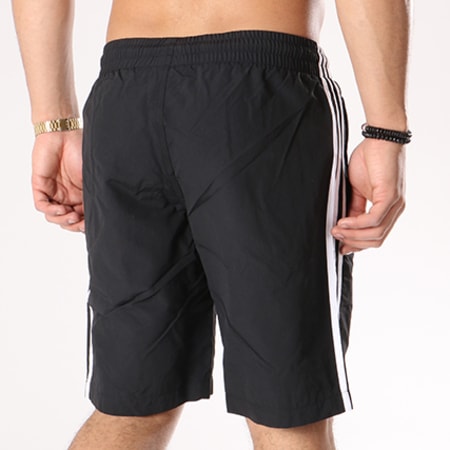 Adidas Originals Short De Bain 3 Stripes CW1305 Noir
