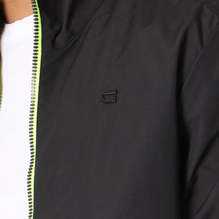 G-Star Veste Zippée Deline D07337-A281 Noir Jaune Fluo Ryses