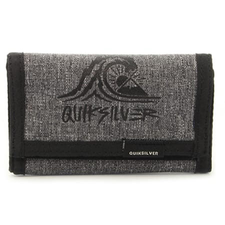Quiksilver - Portefeuille The Everydaily Gris Chiné 