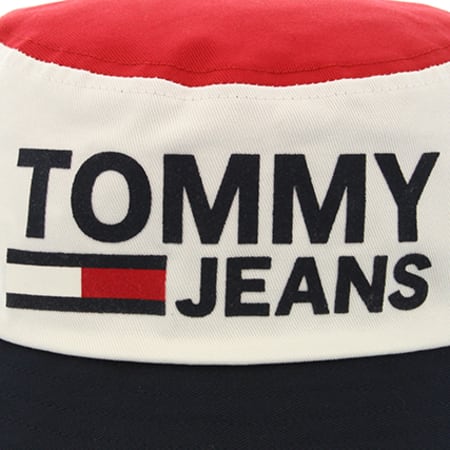 Tommy Hilfiger - Bob Flock Bucket AU0AU00125 Bleu Marine Blanc Rouge