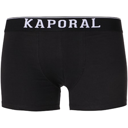 Kaporal - Lot De 3 Boxers Quad Rouge Blanc Noir