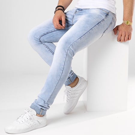 LBO - Skinny Jeans 72175-1 Denim Lavado Azul