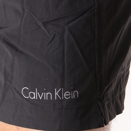 Calvin Klein - Short De Bain Drawstring KM0KM00163 Noir